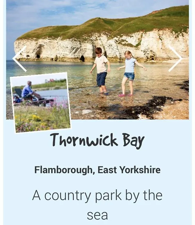 Hotel 16 Gannet Grove Thornwickbay. Haven Site Flamborough Kemping